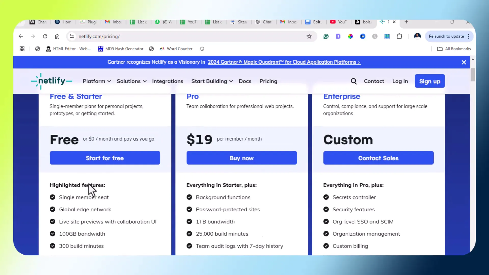 Overview of NLY hosting limitations