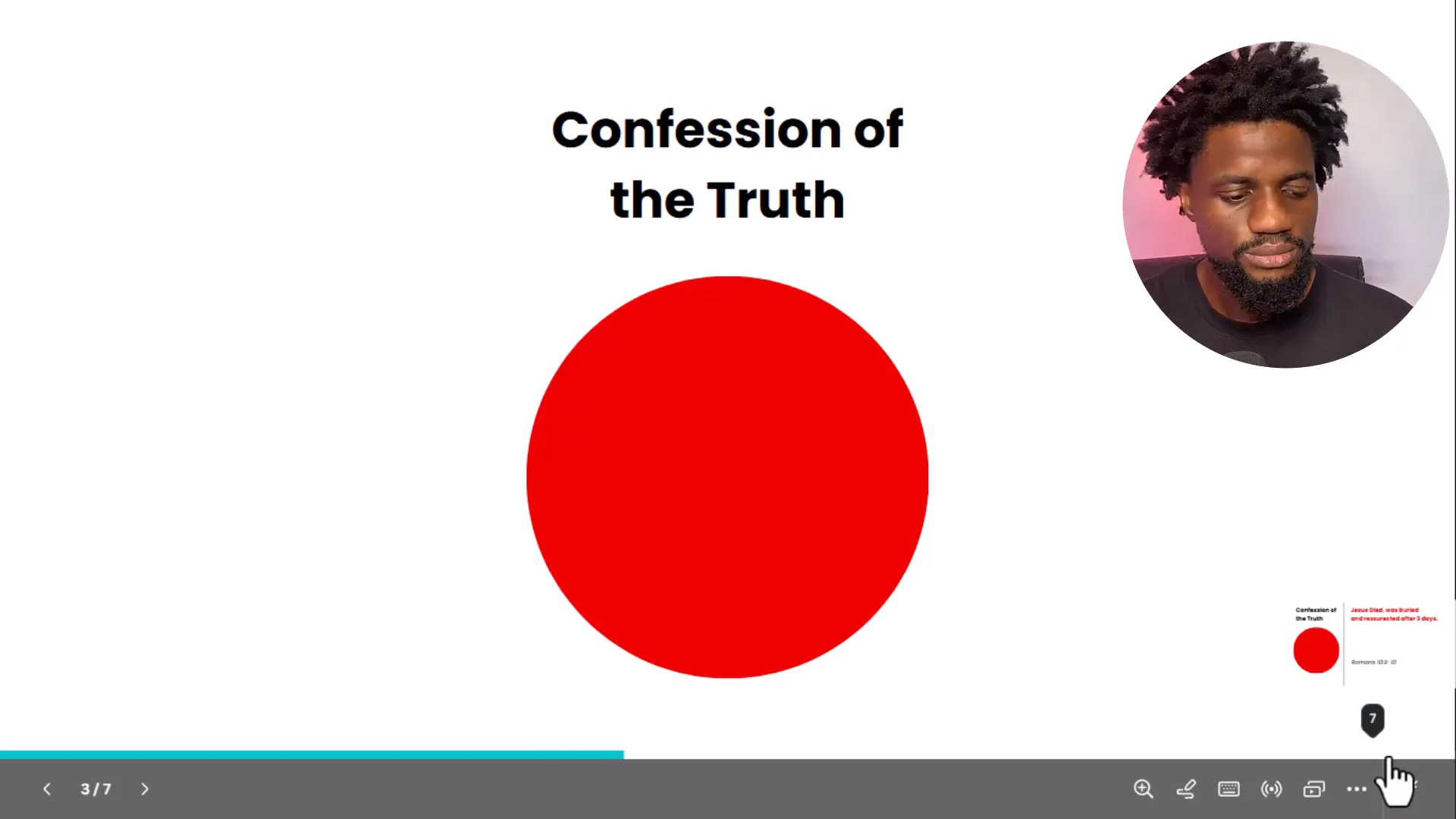The power of confession in faith